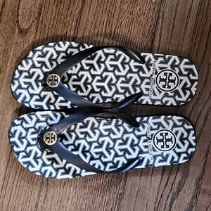 Tory Burch Flip Flops Size 9